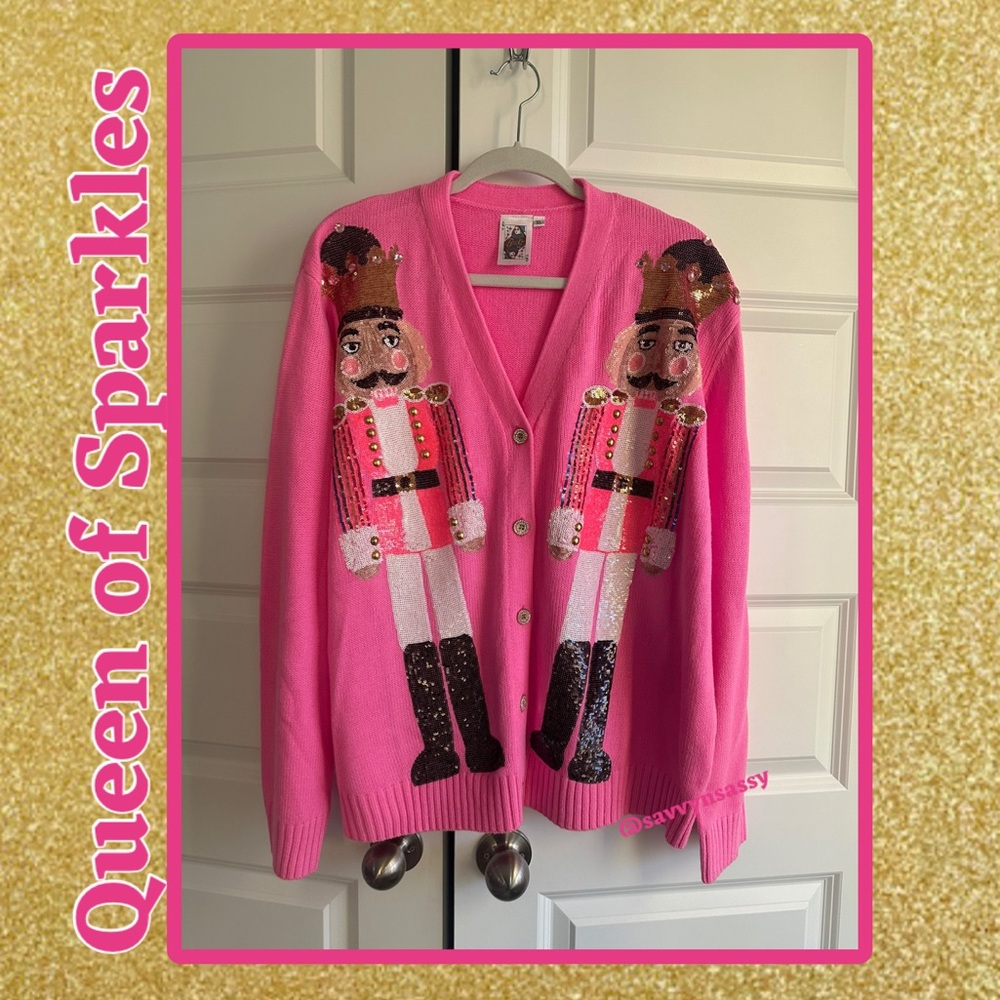 Queen of Sparkles Nutcracker Cardigan